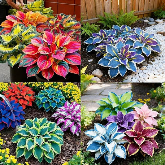 Exotic Multicolor Hosta Seeds Mix | Beautiful Garden Upgrade – 50% OFF Today