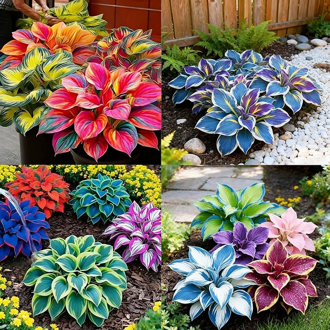 Exotic Multicolor Hosta Seeds Mix  | Beautiful Garden Upgrade – 50% OFF Today