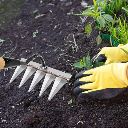 5-Teeth Carbon Steel Weeding Tool